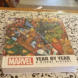 Marvel Year  by Year Book